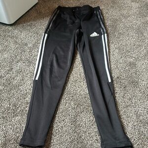 Black womens adidas sweatpants, size small
